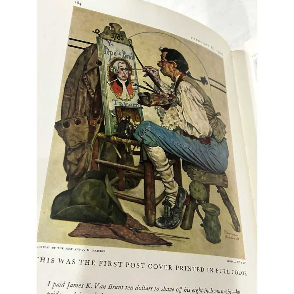 Norman Rockwell Illustrator Arthur L Guptill 25th Anniversary Edition Book 1972